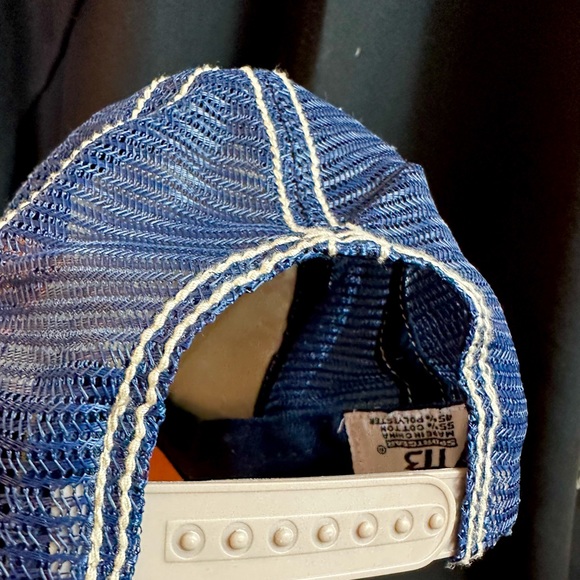 Gulf Gasoline, stitched, snap back, trucker hat - Picture 5 of 6